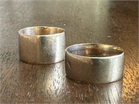 Two Solid Gold Bands