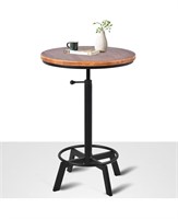 $109 BOKKOLIK Farmhouse Bar Table 30-35.4inch