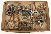 (110) Skeleton Keys & (17) Clock Keys