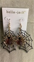 Bella and Jack Spider Earrings