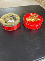 Tins with Nuts, Screws, and Bolts