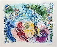 Chagall LE CIRQUE Signed LTD EDT Lithograph