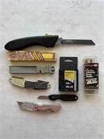 Knives, Blades, Sharpeners