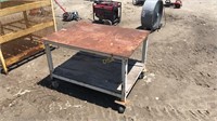 Metal Work Table,