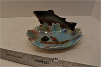 Trout Dish Ceramic Japan