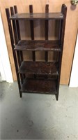 4 shelf vintage stand