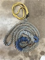 Heavy duty and light duty tow rope