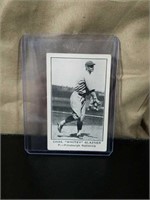 Genuine 1922 Chas "Whitey" Glanzer Caramel Card