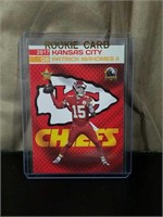 Mint 2017 Patrick Mahomes II Rookie Football Card