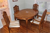 Dining Table with (4) Chairs