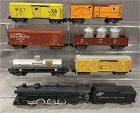 7Pc American Flyer 283 Steam Freight Set