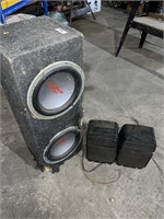 Speakers - condition unknown