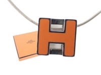 Hermes H Necklace