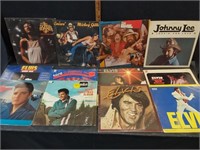 12 RECORD ALBUMS ELVIS, DONNA SUMMER