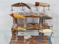 (6) HEDDON COLLECTIBLE LURES: