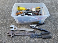 Large Box of Assorted Hand Tools