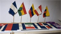 Flags From Multiple Countries