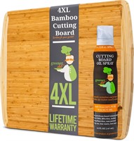 Wood Bamboo Cutting Board - 4XL