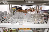 Shelf With Drinking Glasses