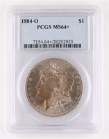 1884-O US MORGAN SILVER $1 DOLLAR COIN