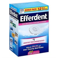 Efferdent 102-Count Denture Cleanser Tablets