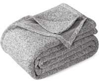 KAWAHOME Sweatshirt Blanket Queen Size for Bed