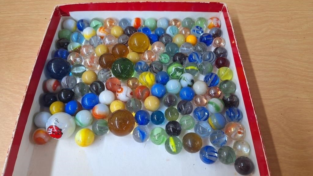 MIXED MARBLES & SHOOTERS