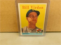 1958 Topps Bill Virdon #198 Baseball Card
