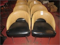 LOT, (4) PADDED BAR CHAIRS