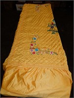 Ornate Yellow Quilt