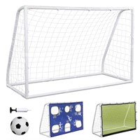 N4511  Ktaxon 3 in 1 Soccer Goal with Football Net