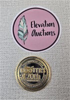 Hooters 20th Anniversary Coin