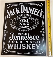 Pancarte en métal Jack Daniel