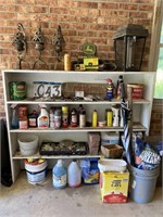 Garage Cleanup. bug zapper works Shelf Included