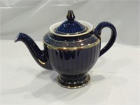 Hall China Los Angeles teapots - Cobalt