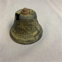 Antique Swiss Brass Cow Bell 1878 Chiantel Fondeur