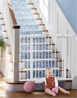 $90 29.7-46" Arched Decor Baby Gate for Stairs