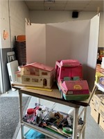 Barbie RV & A Doll House both have damage