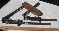 3 vintage clamps