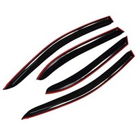 OCPTY 4Pcs Side Window Deflector Rain Shade Visor