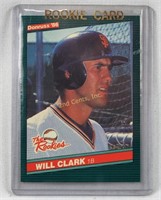 1986 Will Clark #32 Rookie Baseball Card