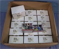 (16) Boxes Star Trek Trading Cards