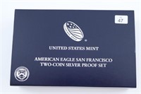 2012 American Eagle two coin Silver Proof Set