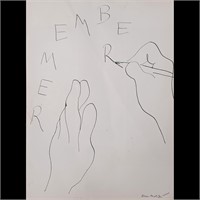 Henri Matisse Lithographs On Paper, "Remember" 193