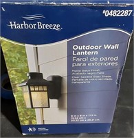 Motion Sensor Wall Lantern