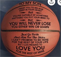 New condition - To My Son Basketball Gift From