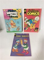 3 Comics - Whitman Walt Disney