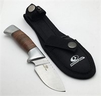 Mossy Oak Inlaid Handle Knife W/ Sheath