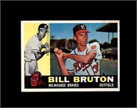 1960 Topps #37 Bill Bruton EX to EX-MT+