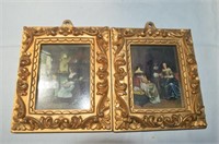 Pair of Smaller Pictures in Vintage Frames